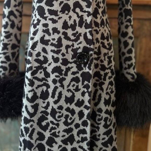 Vintage Betsey Johnson Sweater Duster Coat - Picture 9 of 11